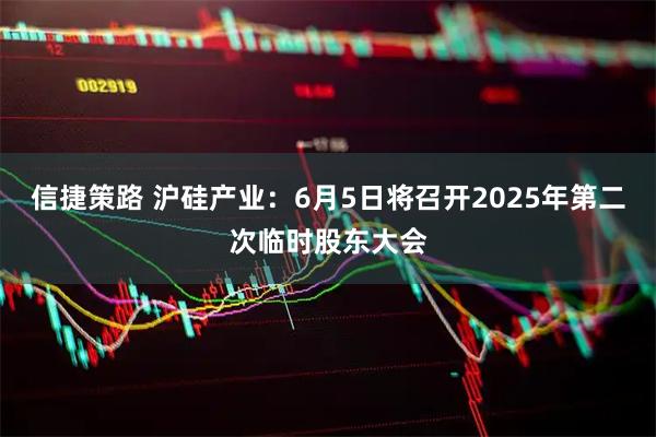信捷策路 沪硅产业：6月5日将召开2025年第二次临时股东大会